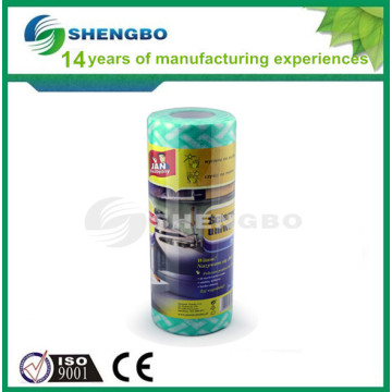 Nonwoven Wipe in Roll Ideal for Kitchen and Bathroom Cleaning Works